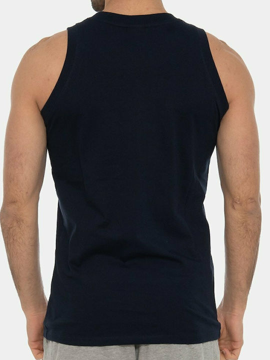 Russell Athletic Men's Short Sleeve Blouse Navy Blue