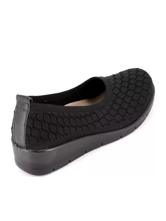Анатомични Дамски Slip-On Черни