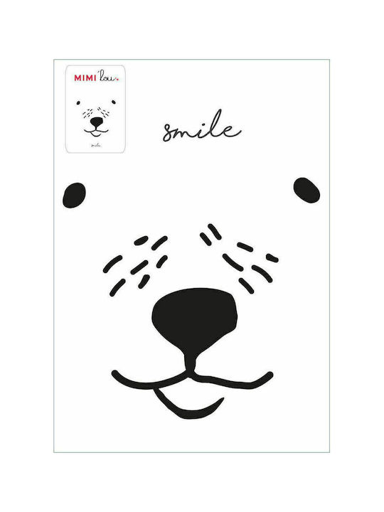 Mimi'lou Kids Wall Sticker Ours Smile