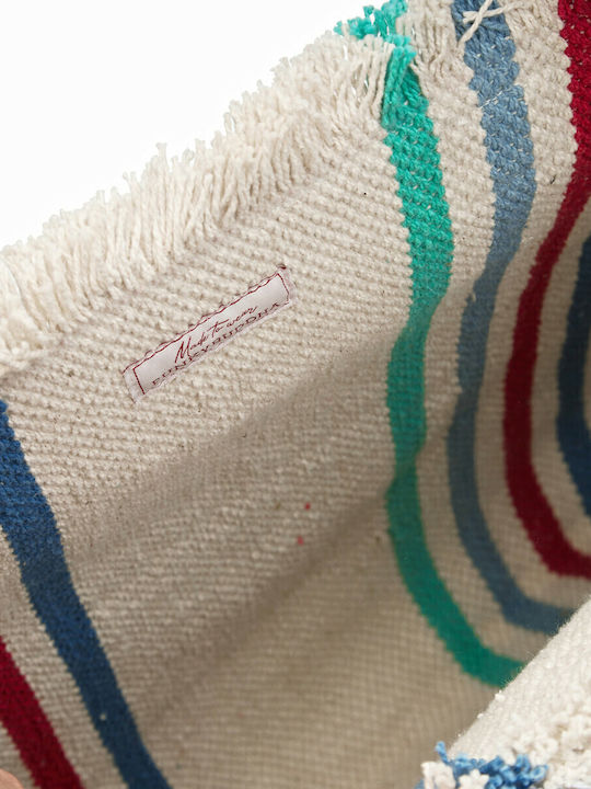 Funky Buddha Geantă De Plajă Din Material Textil Multicolor