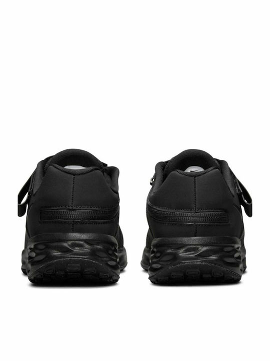 Revolution 6 Fly Ease Αθλητικά Παιδικά Παπούτσια Running με Σκρατς Μαύρα
