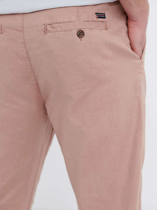 Trousers Chino in Regular Fit Pink