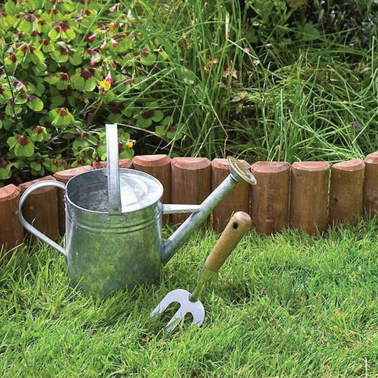 Dom Wood Wooden Garden Hedge in Beige Colour 30cm x 2m