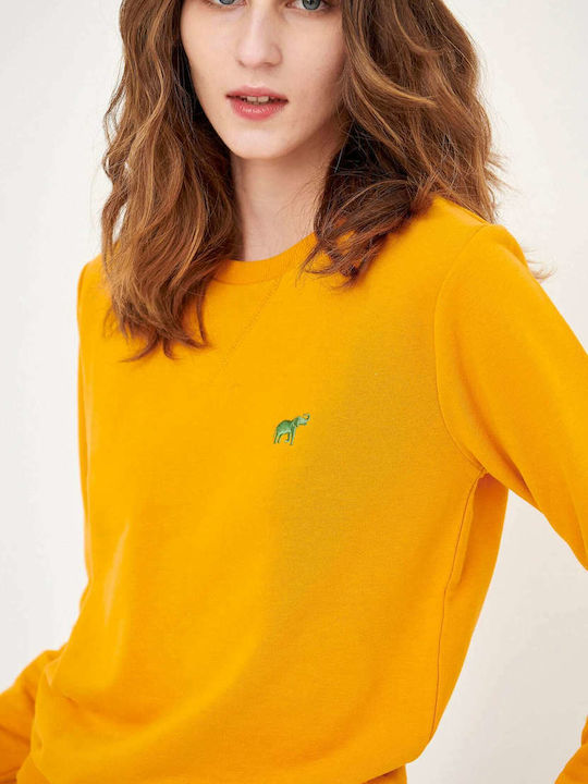 Damen Sweatshirt Gold Fusion