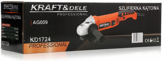 Kraft & Dele Τροχός 125mm Ρεύματος 1400W