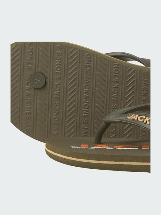 Παιδικές Σαγιονάρες Flip Flops Χακί
