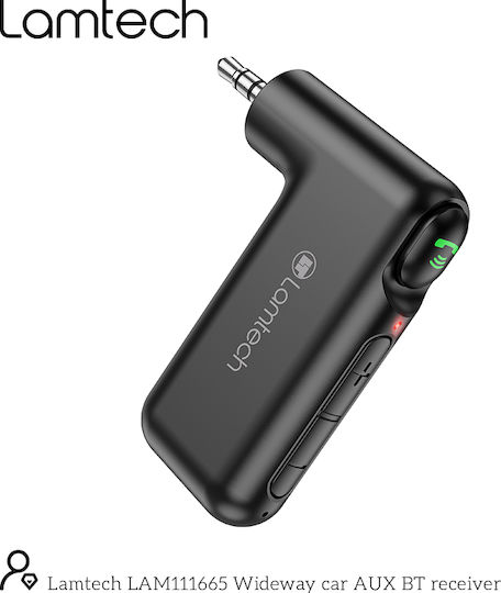 Lamtech 5.0 Receiver Sound System Bluetooth Car Kit (AUX / USB Charging port)