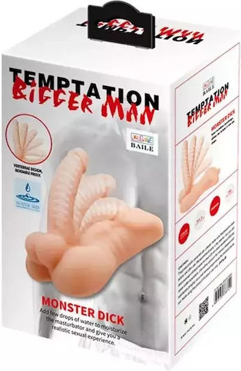 Baile Temptation Bigger Man Monster Dick Masturbator Butt BW-008107GK Flesh