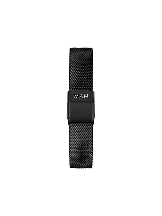 Mam Originals Watch with Black Metal Bracelet