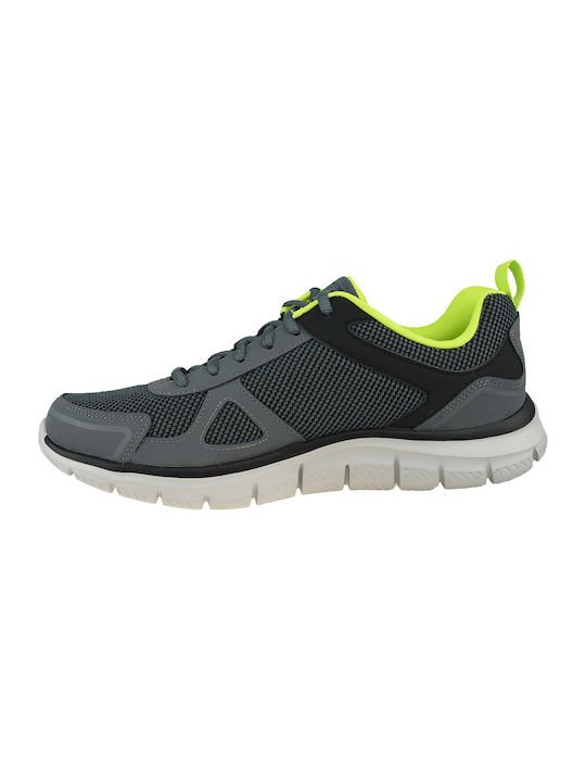 Lite-weight Qtr Overlay Sport Shoes Running Gray