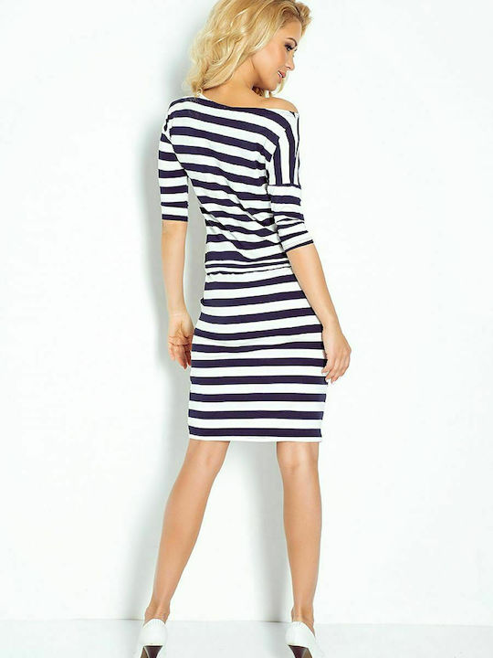 Numoco Mini Dress Blue