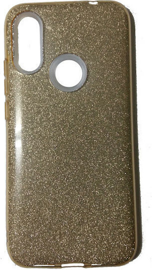 Forcell Shining Задна корица Силикон Златист (Redmi 7)