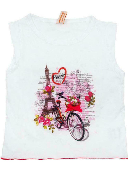 Kids' Set with Shorts Summer 2pcs White