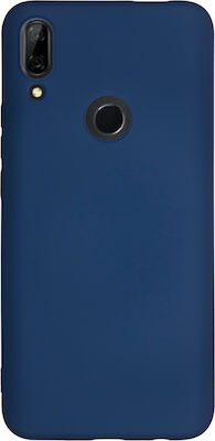 Sonique Liquid Back Cover Σιλικόνης Navy Μπλε (Huawei P Smart Z / Honor 9X)