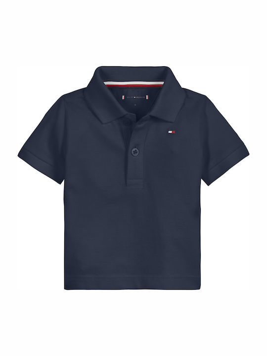 Παιδικό Polo Κοντομάνικο Navy Μπλε