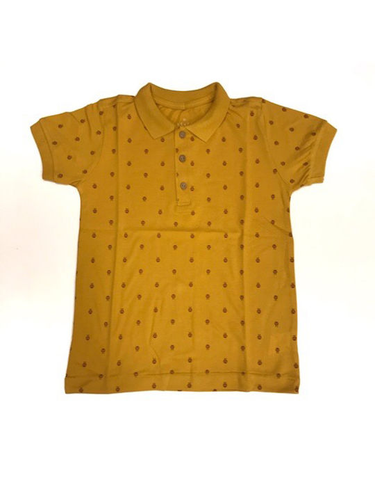 Hashtag Kids Blouse Short Sleeve Yellow