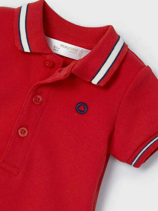 Kids' Polo Short Sleeve Red