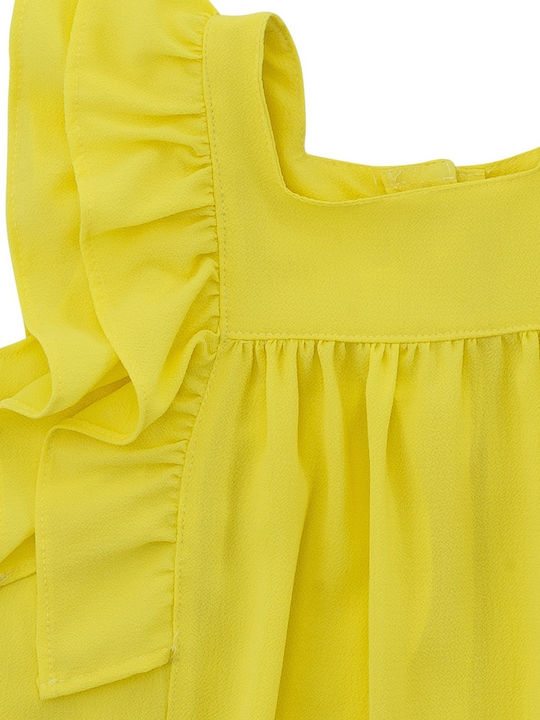 Funky Kids Blouse Sleeveless Yellow