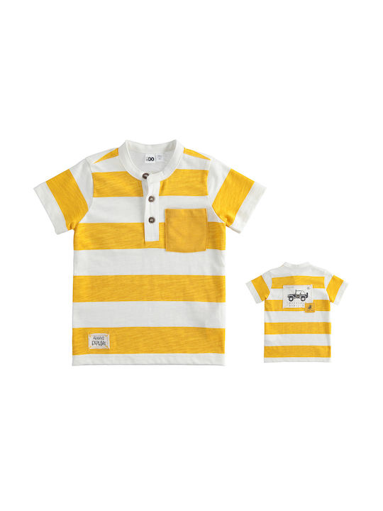 iDO Kids Blouse Short Sleeve Yellow