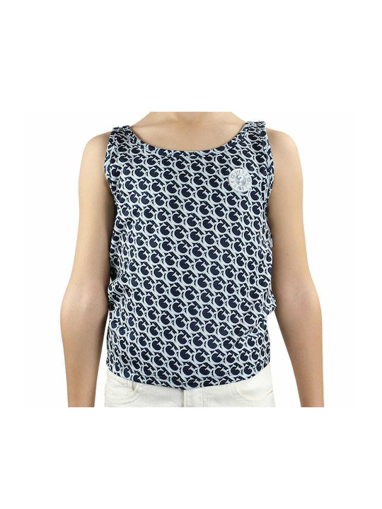 Guess Kids' Blouse Sleeveless Blue