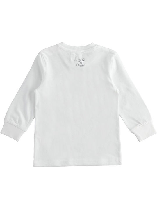 iDO Kids Blouse Long Sleeve White