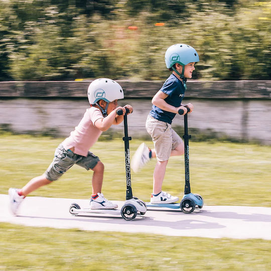 Scoot & Ride Kids Scooter Foldable Highwaykick 3 3-Wheel for 3-6 Years Green