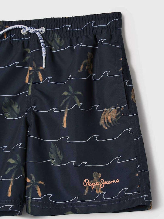 Pepe Jeans SELDON Kids Swimwear Swim Shorts Navy Blue