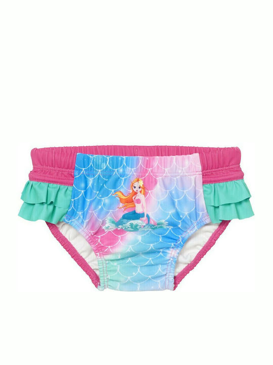 Playshoes Mermaid Παιδικό Μαγιό Πάνα Πολύχρωμη
