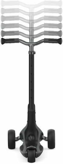Globber Kids Scooter Foldable Ultimum 3-Wheel for 5+ Years Black