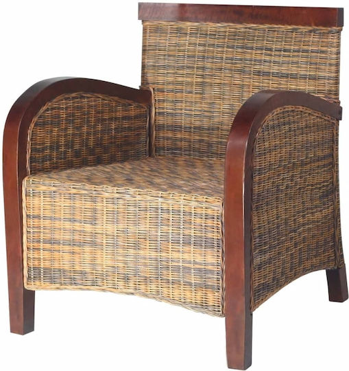 Armchair Brown 69x66x79cm