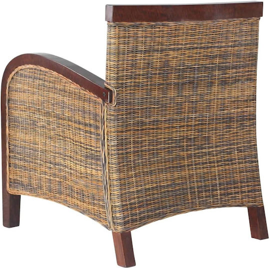 Armchair Brown 69x66x79cm