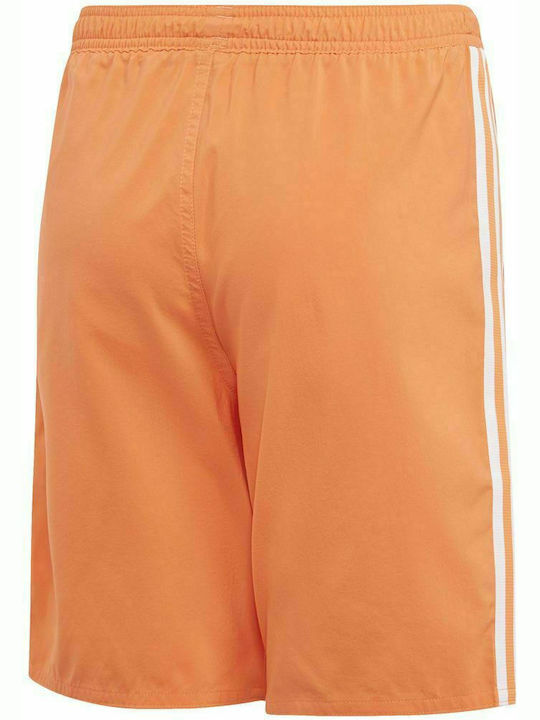 Adidas YB 3S SH CL Kids Swimwear Swim Shorts Orange