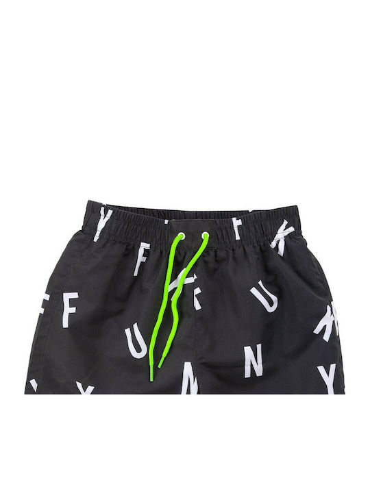Funky Kids Swimwear Swim Shorts Black
