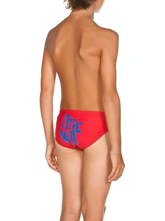 Arena Razzle Dazzle Kids Swimwear Swim Briefs Red