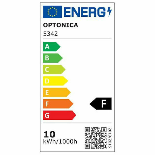 Optonica Commercial Linear LED Ceiling Light 10W Warm White IP20 L13.5xD3.4xH5cm