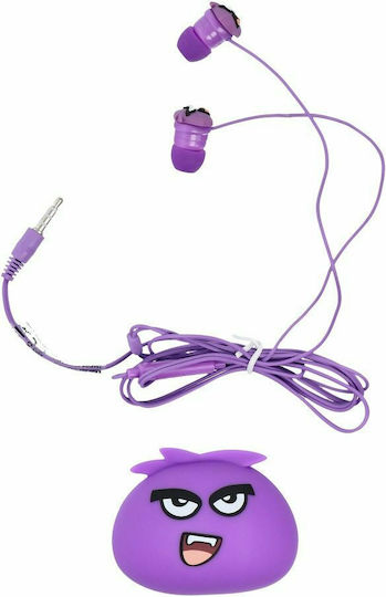 Jellie Monster Tiger YLFS-01 In-ear Handsfree with 3.5mm Connector Purple
