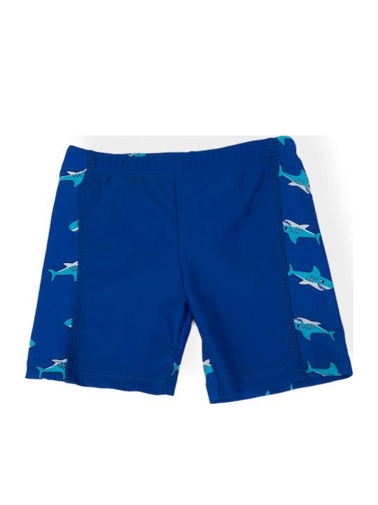 Playshoes Kinder Badeanzug Badeshorts Blau