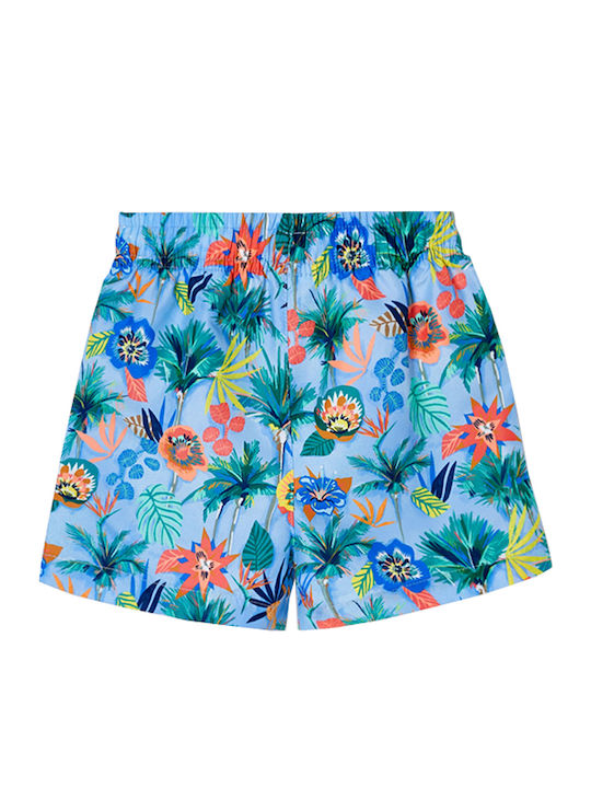 Mayoral Kids Swimwear Swim Shorts Light Blue