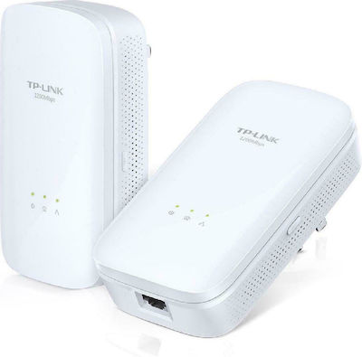 TP-LINK TL-PA8010 Kit v1 Powerline Διπλό για Ενσύρματη Σύνδεση και Θύρα Gigabit Ethernet