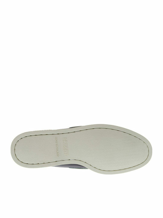 Authentic Original Δερμάτινα Ανδρικά Boat Shoes σε Μπλε Χρώμα