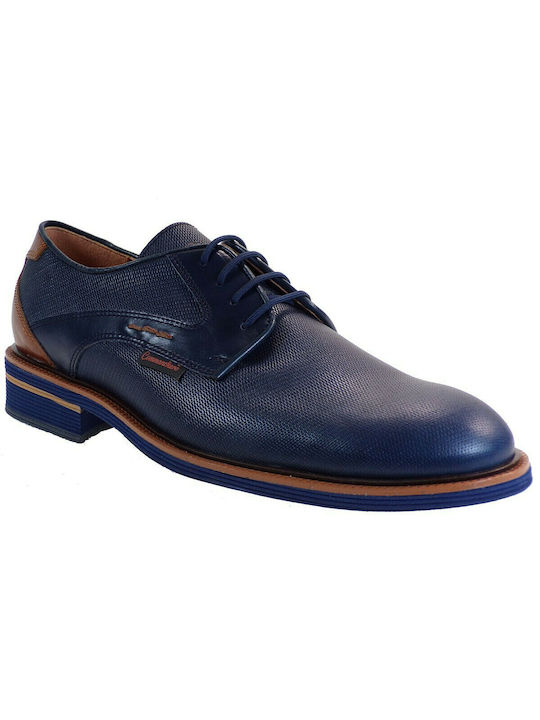 Commanchero Original Leder Herren Freizeitschuhe Blau