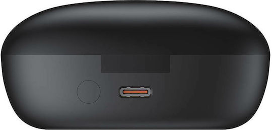 Baseus Encok W11 In-ear Bluetooth Handsfree Earphones with Sweat Resistance and Charging Case Black