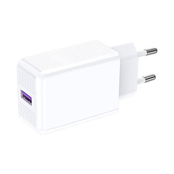 Xipin Φορτιστής Χωρίς Καλώδιο με Θύρα USB-A 20W Quick Charge 3.0 / SuperCharge Λευκός (EU-08)