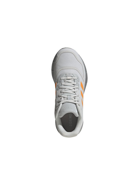 Duramo 10 Sport Shoes Running Grey One / Flash Orange / Silver Met