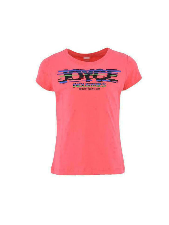 Joyce Παιδικό T-shirt Φούξια