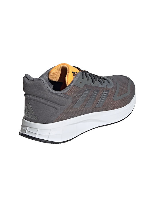 Duramo 10 Sport Shoes Running Grey Four / Iron Met / Flash Orange