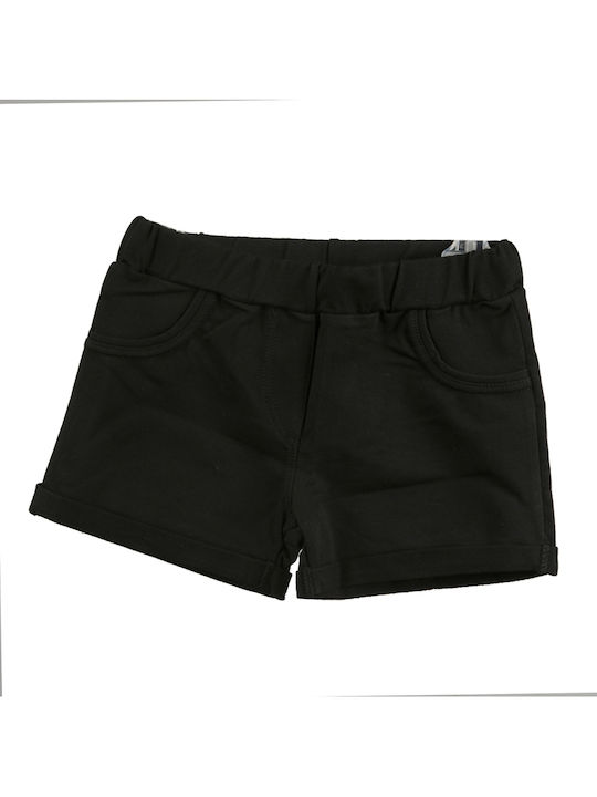Șort/Salopetă Copii din Material Textil Negru