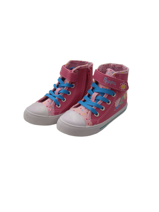 Meridian Παιδικό Sneaker High για Κορίτσι Ροζ