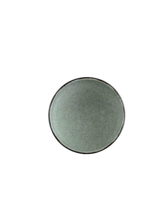Max Home Mood ColorX Servierschüssel Rund aus Porzellan Green mit Durchmesser 16cm
