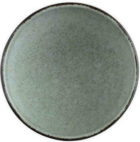 Max Home Mood ColorX Serving Bowl Round made of Porcelain Green with Diameter 16cm